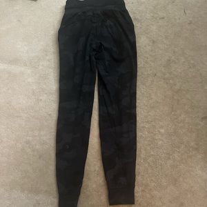 Black Camo Lululemon Align Joggers. Worn once.